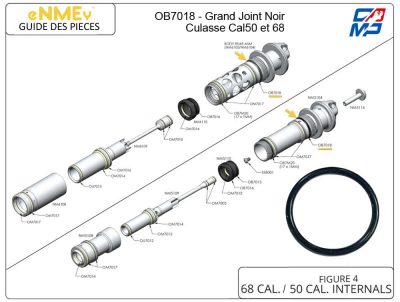 OB7018 - O-Ring - Joint  Culasse Cal50 et 68