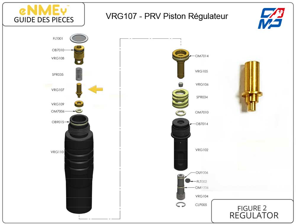 eNMEy VRG107 - PRV Piston - Piston Régulateur