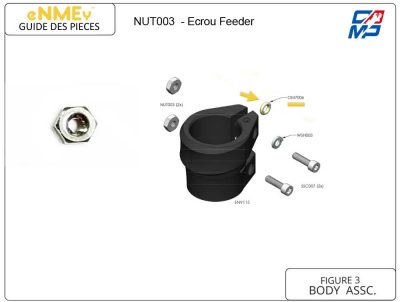 NUT003 - Nut - écrou feeder