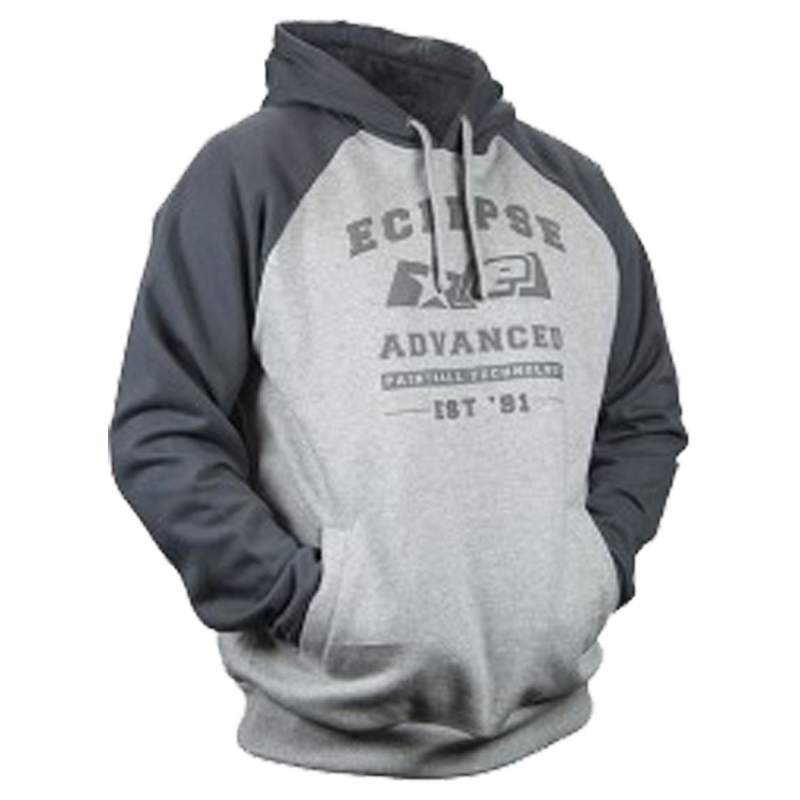 Eclipse Mens Campus Hoody Grey/Charcoal M