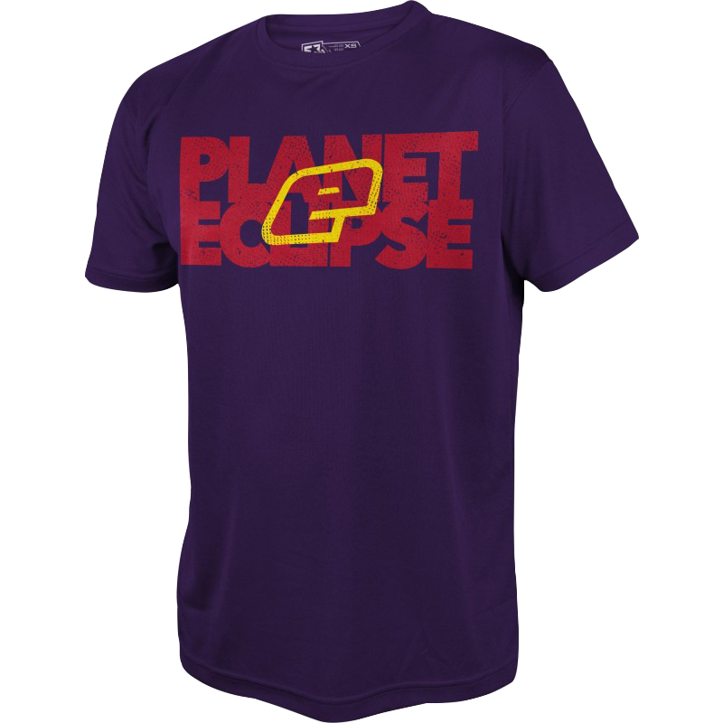Eclipse Mens Blok T-Shirt Purple