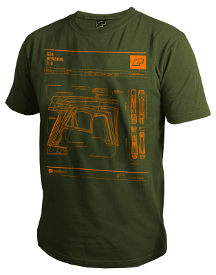 Eclipse Mens CS1 T-Shirt Olive