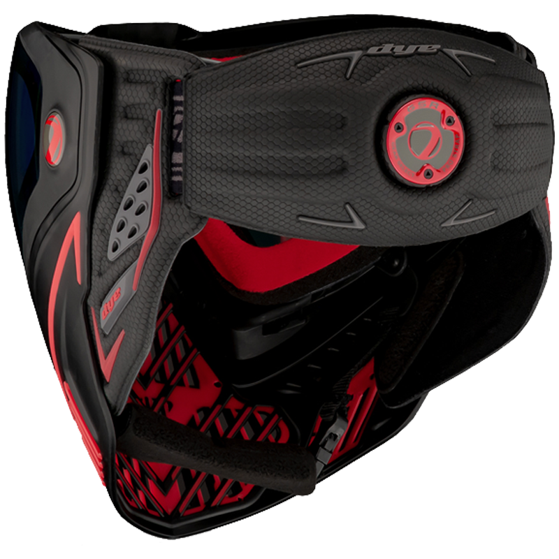 Masque DYE i5 FIRE Blk/Red 2.0