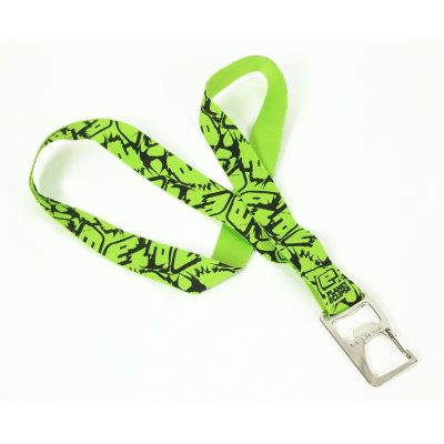 Eclipse Fighter Bottle Opener Lanyard Green/Black