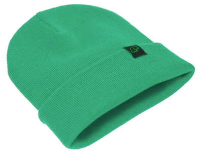 Eclipse Tab Roll Beanie Kelly Green