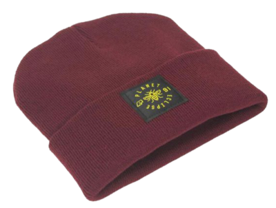 Eclipse Worker Roll Beanie Burgundy