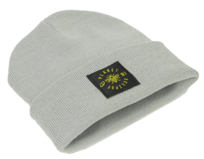 Eclipse Worker Roll Beanie Light Grey