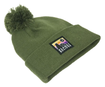 Eclipse Horizon Pom Beanie Moss Green