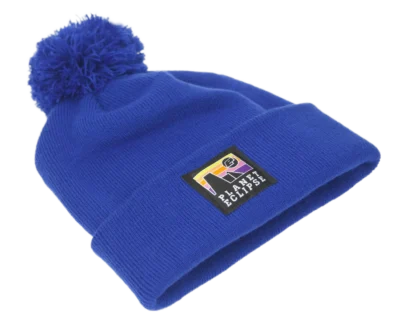 Eclipse Horizon Pom Beanie Bright Royal