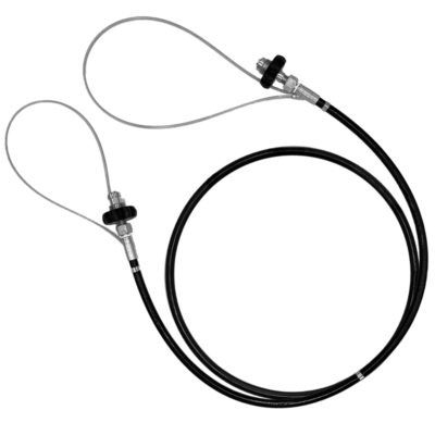 Steel Braided Hose 2m- 2 din connection