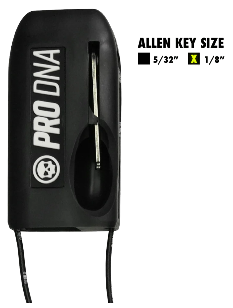 Bouchon Sac à Canon Plastique PRO-DNA step-stop Noir