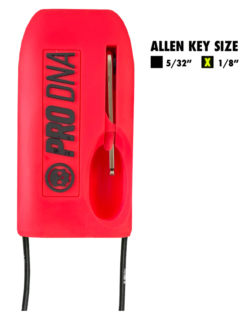 Bouchon Sac à Canon Plastique PRO-DNA step-stop Rouge